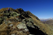 35 Dalla Cima di Lemma in cresta verso il Pizzo Scala